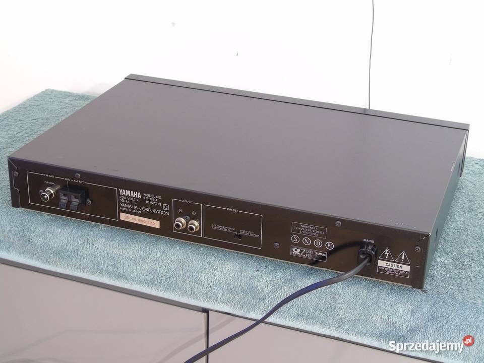 Tuner radiowy Yamaha TX550 sprawny i śliczny Elektronika Jasło