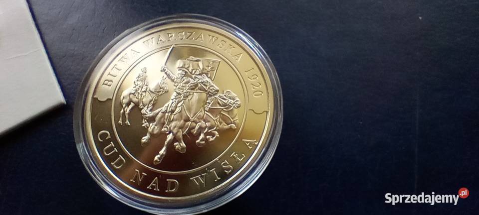 Stare monety Medal Cud Wisłą Polska 10 Lesko sprzedam