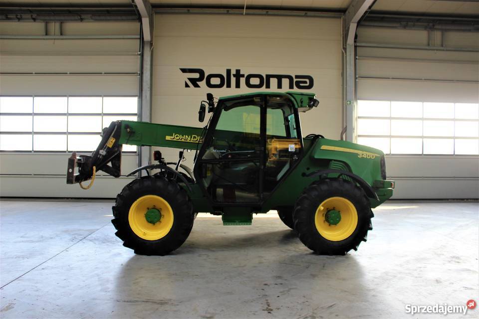 Ładowarka John Deere 3400 Nowe opony 62 vat nie Sokoły