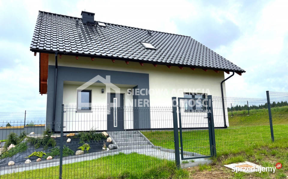 Dom wolnostojący Somonino 122m2 dachówka pomorskie