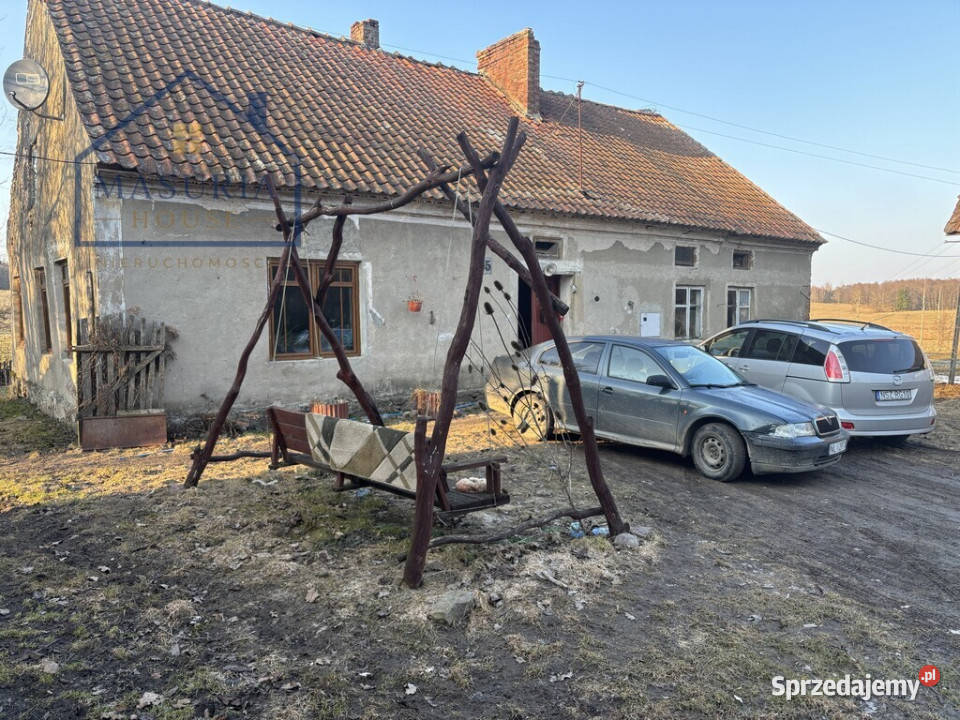Duża działka rolna w Tłokowie gm Jeziorany warmińsko-mazurskie Tłokowo