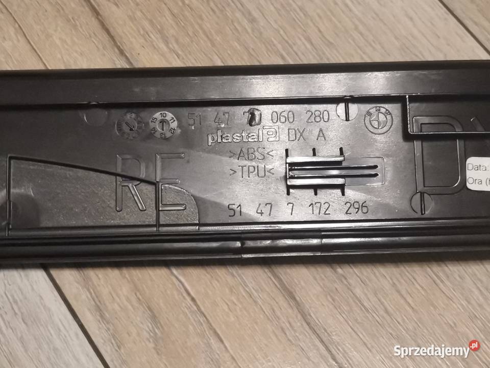 BMW 3 E90 E91 0512 PRAWA OSŁONA PROGU PRZÓD Międzychód