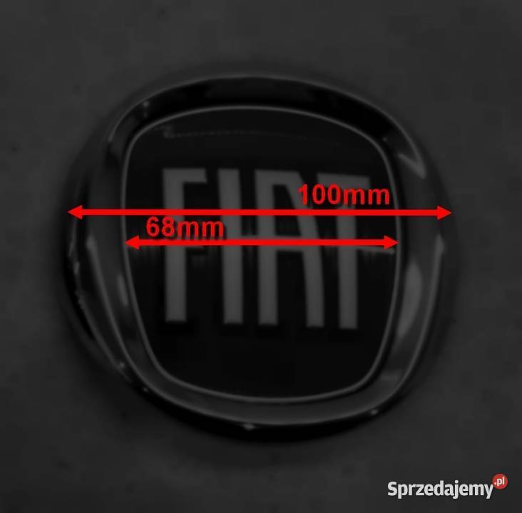 Emblemat Znaczek Fiat Bravo Oryginał 100mm Kraków sprzedam