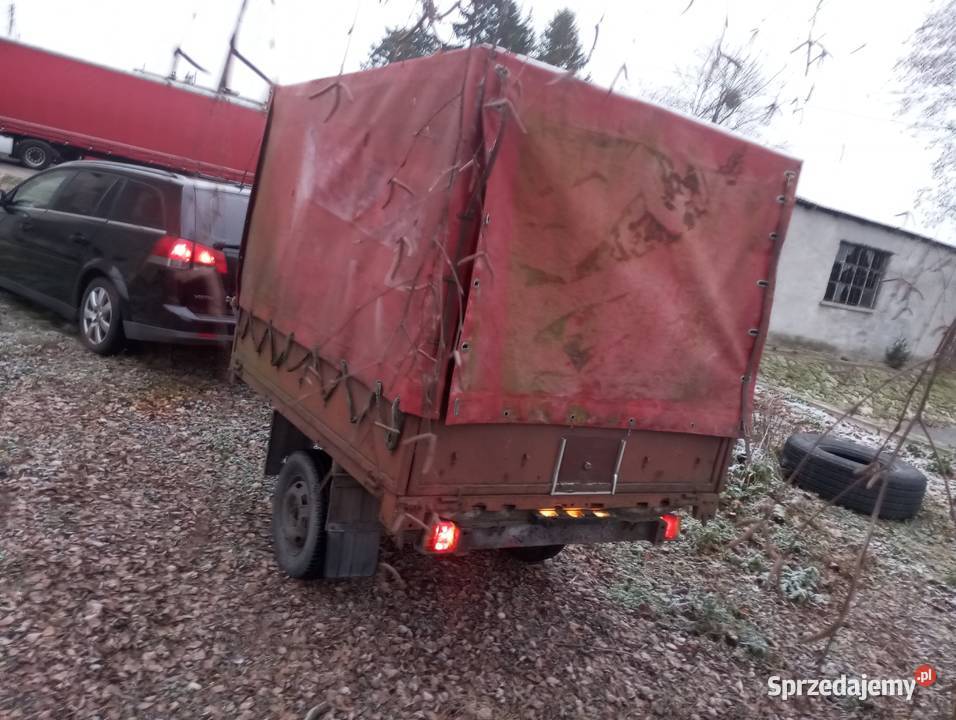 Przyczepka samochodowa plandeka Świecie nad Osą