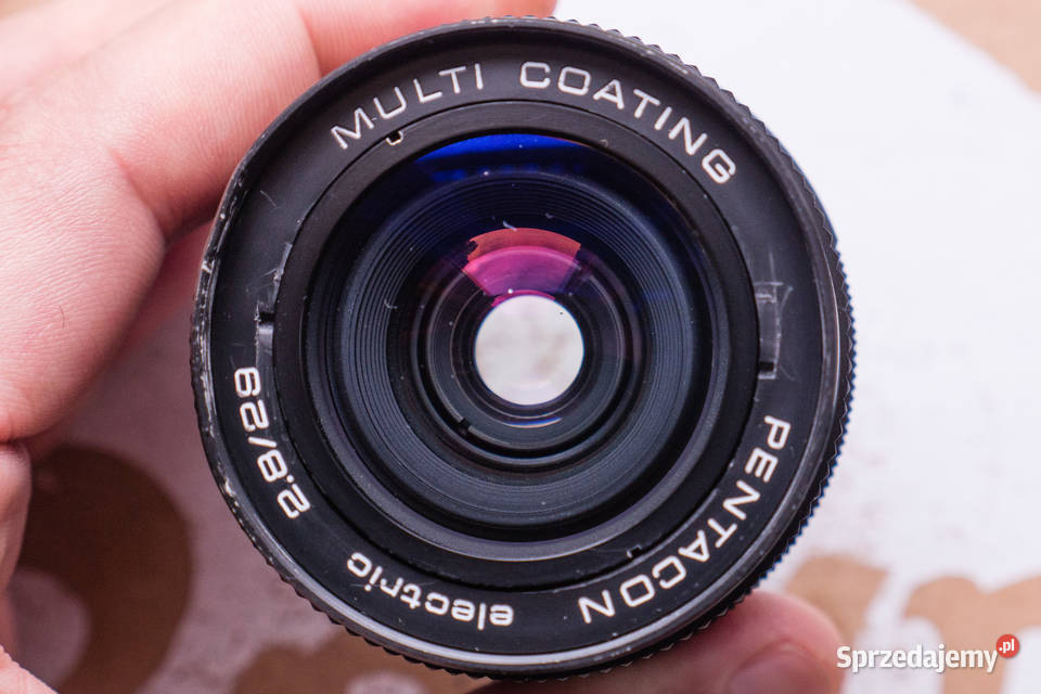 Obiektyw Pentacon electtric 29mm f28 MC M42 Szramowo