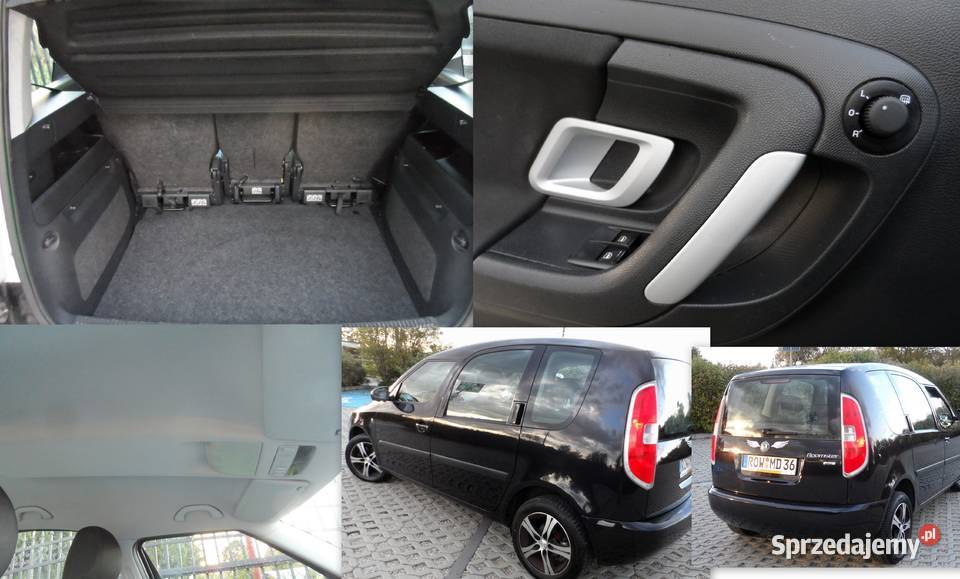 Skoda Roomster 16 Mpi 105 Mpi Klima Przebieg 151 CD Bochnia sprzedam