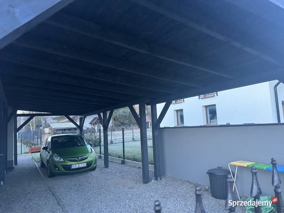 Wiata przyścienna 5x12 Altany i wiaty małopolskie Brzesko
