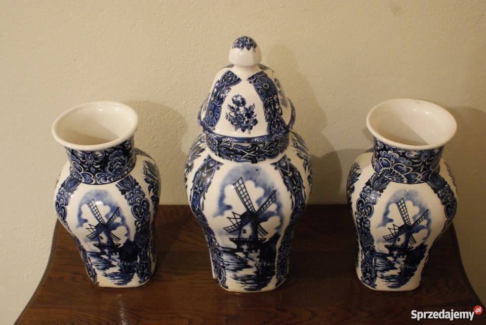 Holenderskie wazy z Delft Białystok