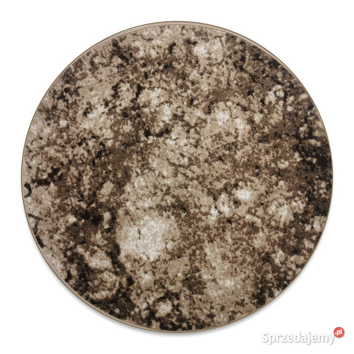 OKRĄGŁY DYWAN 100X100 GĘSTY WŁOS LAILA 15841 1m Białystok