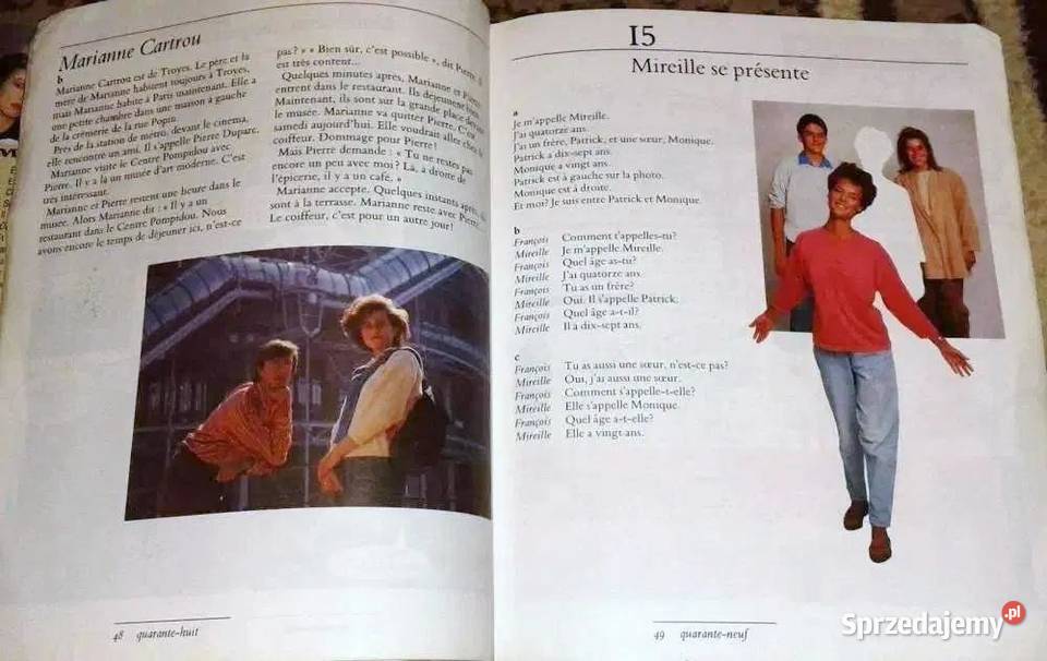 Diabolo menthe 1 Methode de francais W Landgraa Rok wydania 1990