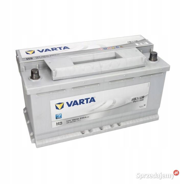 Akumulator Varta Silver Dynamic 12V 100Ah 830A Jelcz-Laskowice