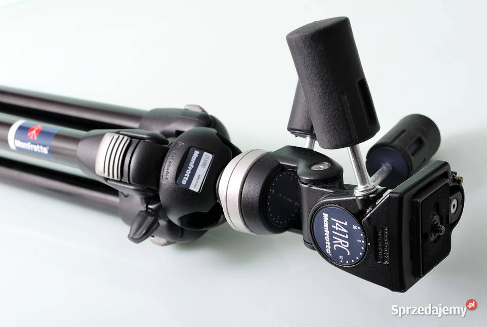 Statyw Manfrotto 055 PRO glowica Manfrotto 141