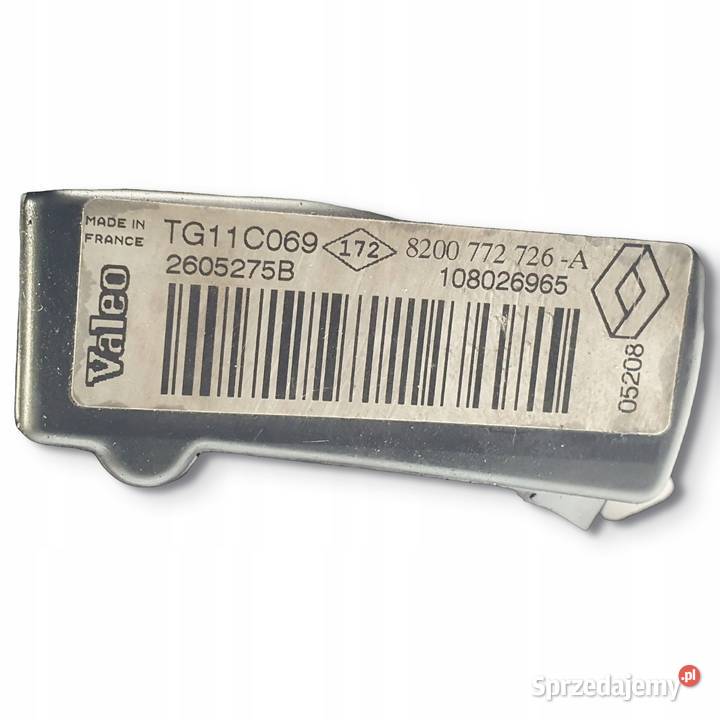 ALTERNATOR Renault Megane II 15 DCI 8200772726A osobowe Układ elektryczny silnika lubelskie Chełm