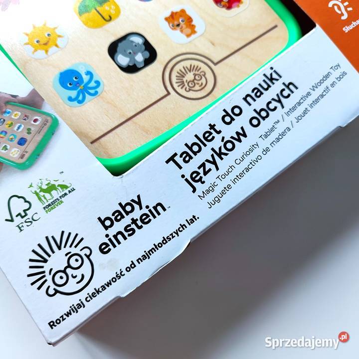 Tablet do nauki języków obcych Baby Einstein Katowice sprzedam