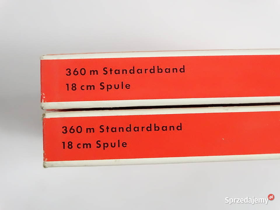 Kultowe Taśmy Szpulowe BASF LGS 52 18 Zestaw 2 lubelskie