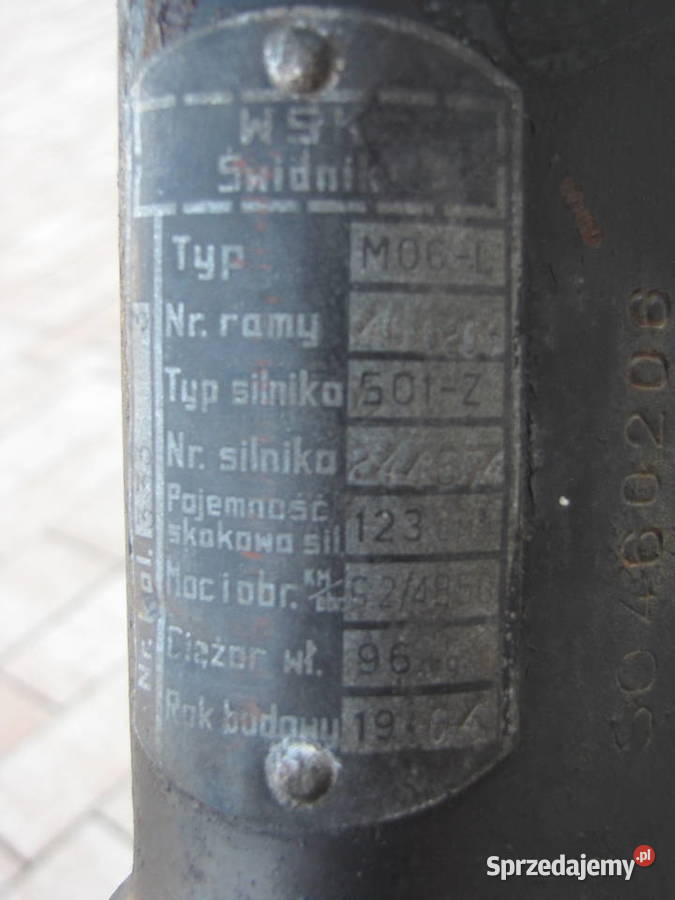 Rama Wsk 125 1964r wahacz Rzepin Drugi