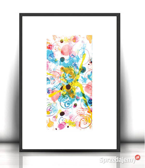 nowoczesny plakat A4 mały plakat do domu boho