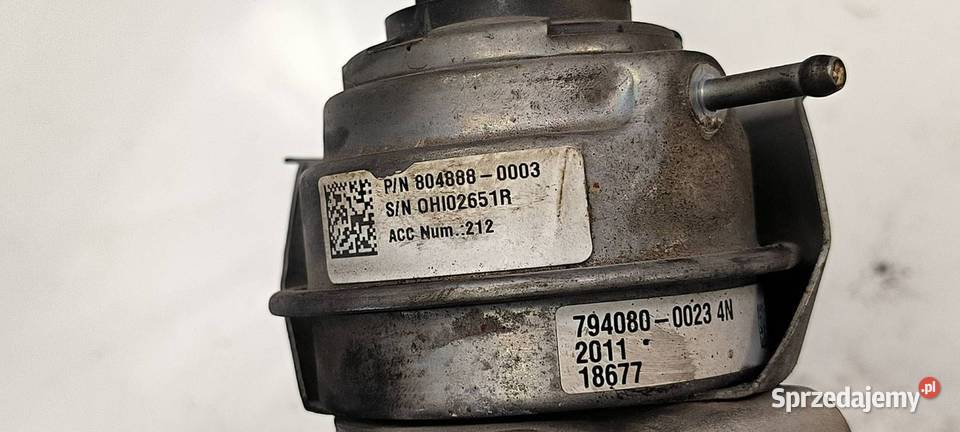TURBOSPRĘŻARKA AUDI A6 C7 GTC1549UZ Pozostałe Lipno sprzedam