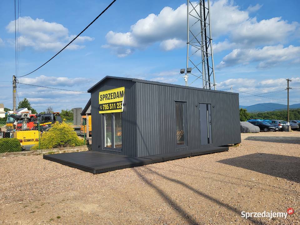 Dom całoroczny dom mobilny tiny house