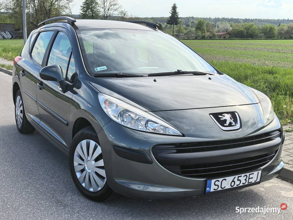 Peugeot 207BenzynaBezwypadkowyOrgLakierKlima Kielce