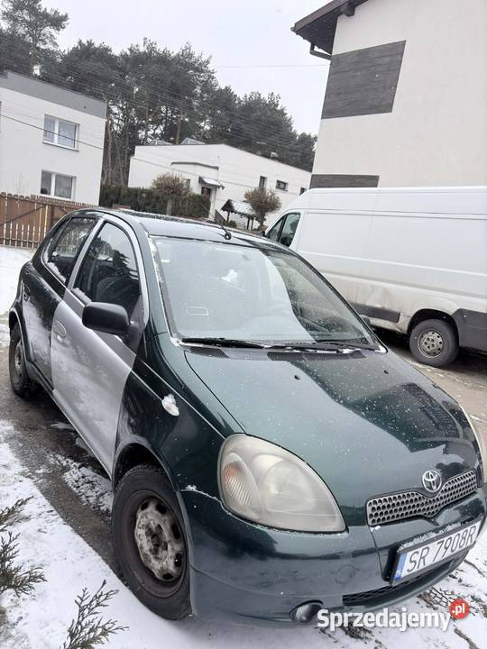 Toyota Yaris 13 2000r AW uszkodzony Toyota Rybnik
