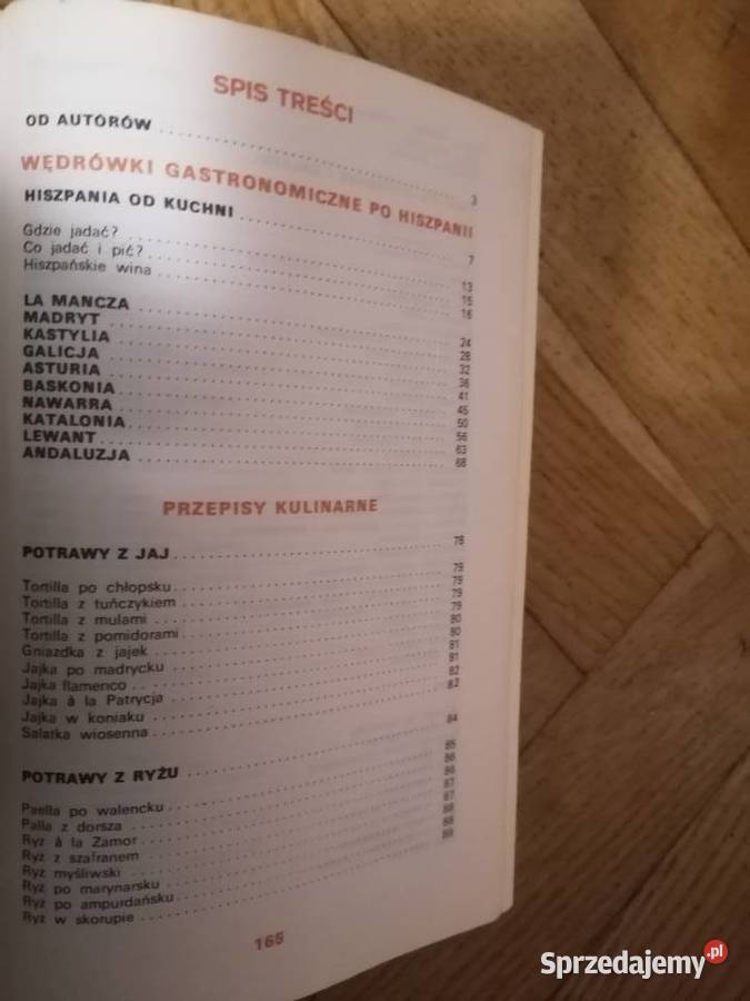 Książka kuchnia hiszpańska Gdańsk sprzedam