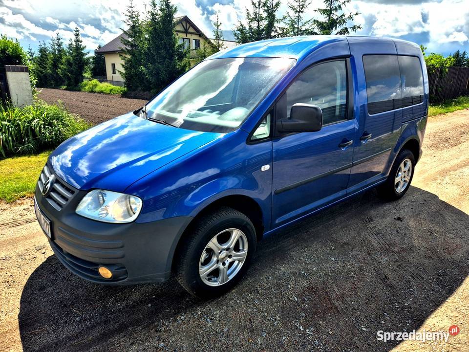 Vw Caddy Life 16MPI 102 7 osobowy Klimatyzacja Grudziądz