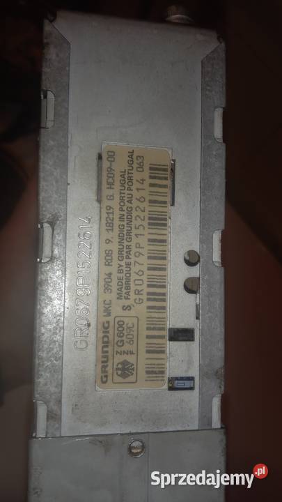 antyk radio grundig 3904 RDS ma kasety nigdy nie Wrocław