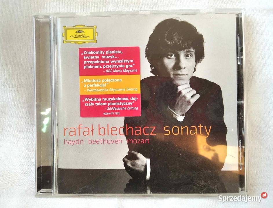 Sonaty Haydn Beethoven Mozart Rafał Blechacz CD Gdańsk sprzedam