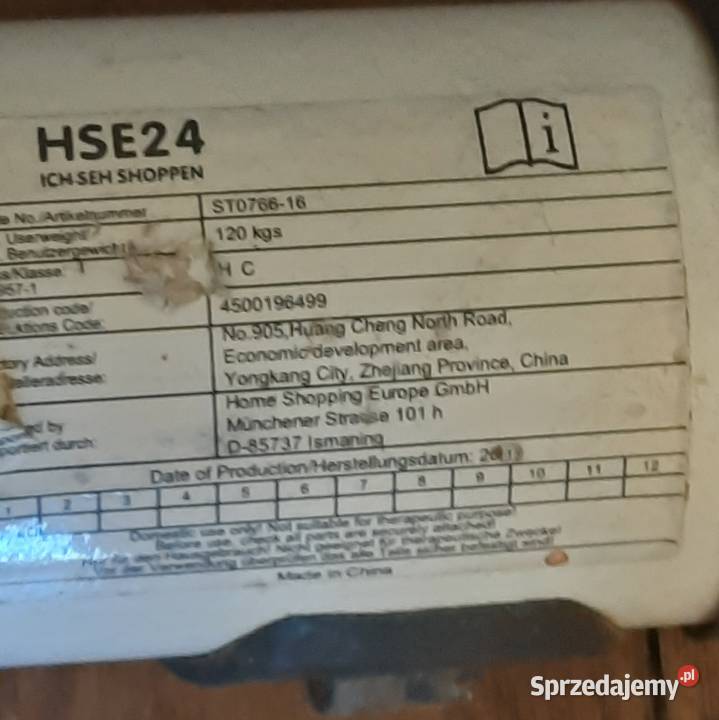 Stepper hydrauliczny z kolumną inSPORTline Rote Morąg