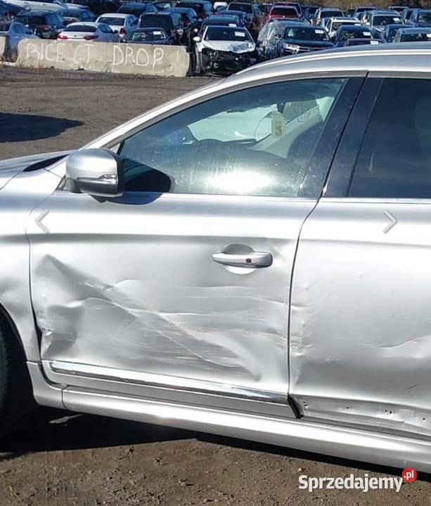 Drzwi volvo xc60 lewy przód kierowcy srebrne Dziewule