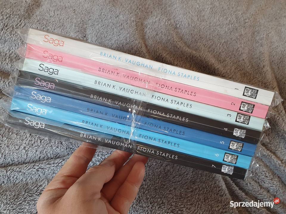 Saga 7 tomów Mucha Comics 2014 Gdynia