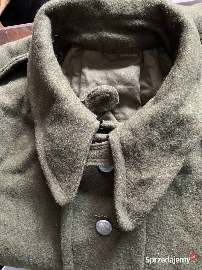 Wojskowy płaszcz sukienny wz 48 oryginał Bochnia