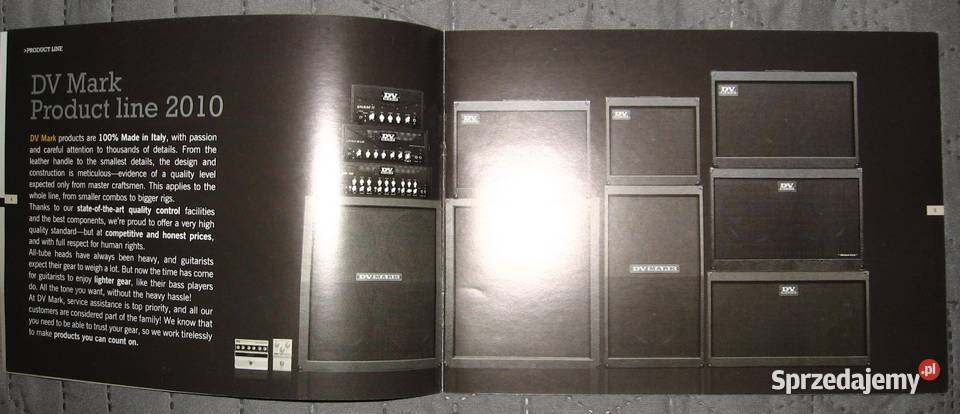 DV Mark Catalogue 2010 katalog wzmacniaczy Kępice