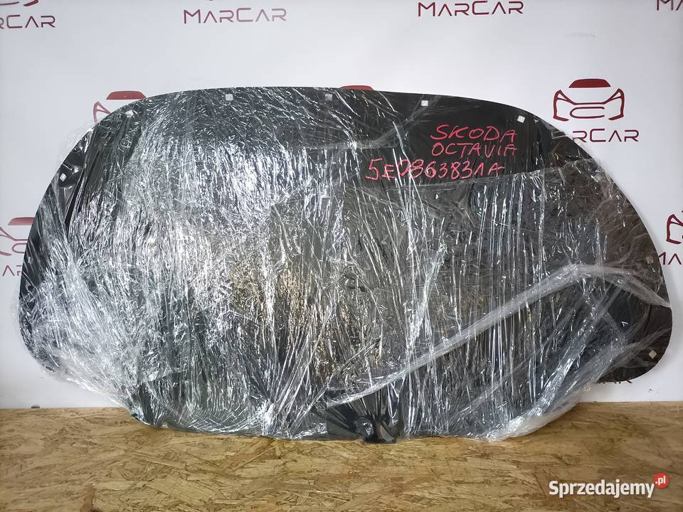 SKODA OCTAVIA III OSŁONA WYGŁUSZENIE MASKI wielkopolskie Pleszew