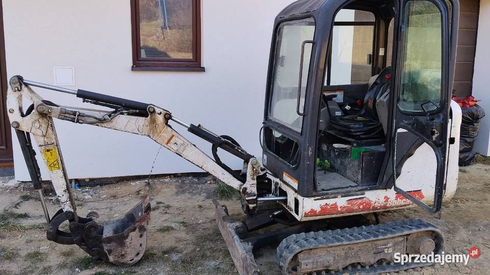 Mini koparka bobcat 2007 2300 motogodzin Koparki małopolskie Krzeszowice sprzedam