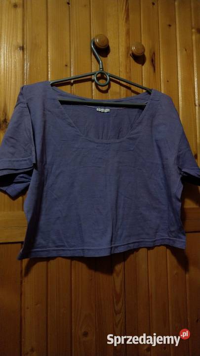 Fioletowy crop top M L XL wysyłka Rozmiar 40(L) Warszawa
