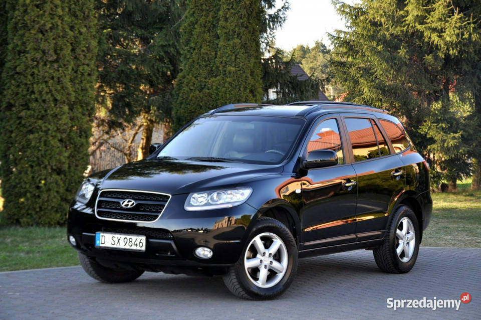 Hyundai Santa Fe 22CRDi155SkóryKlimatronikGrzane autoalarm Ostrów Mazowiecka