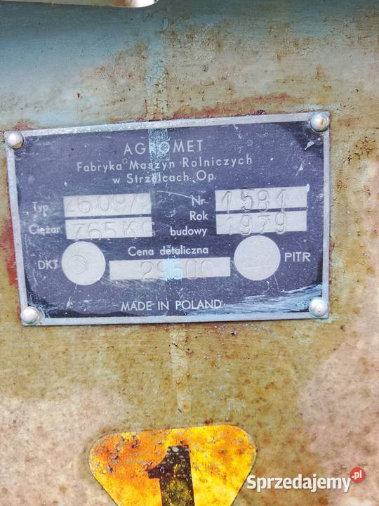 Kopaczka elewatorowa dwurzędowa do ziemniaków kujawsko-pomorskie Brodnica