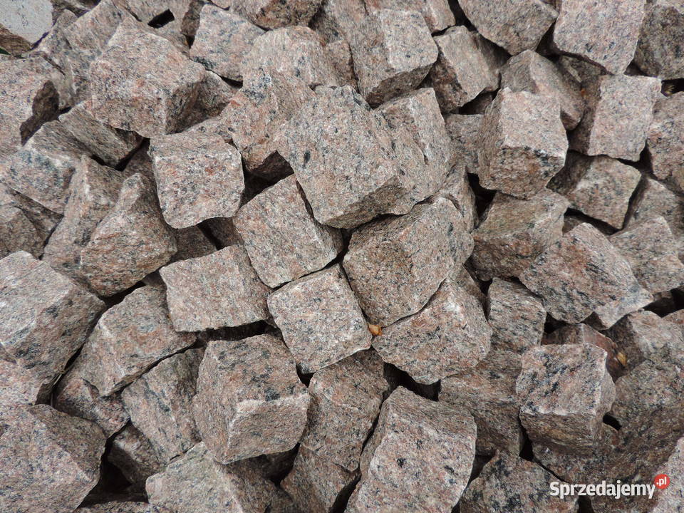 Kostka Granitowa Czarna Szwed Granit Kamień