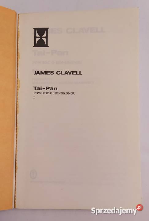TAIPAN James Clavell TOM 1 i 2