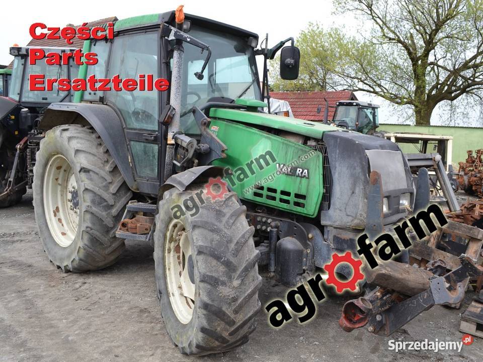 Valtra 6550 części skrzynia biegów oś silnik Byków
