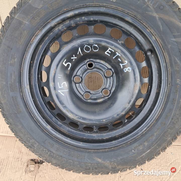 Felgi Opony Koła 15 5 x 100 VW Audi stalowe lubelskie Zamość sprzedam