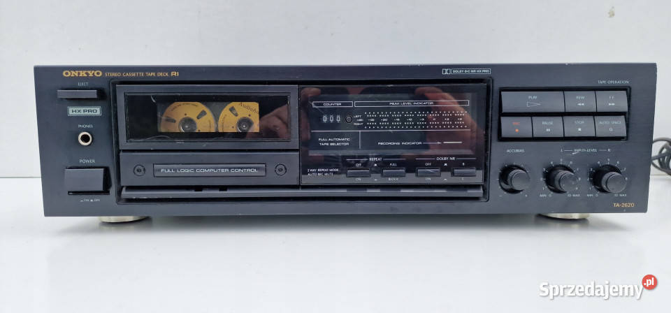 Magnetofon Onkyo TA2620 Stereo Cassette Deck wielkopolskie