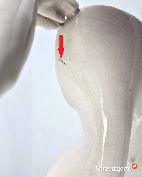 Figura Art Deco Tnzerin Tancerka Sitzendorfer Porcelana i szkło Bronisze sprzedam