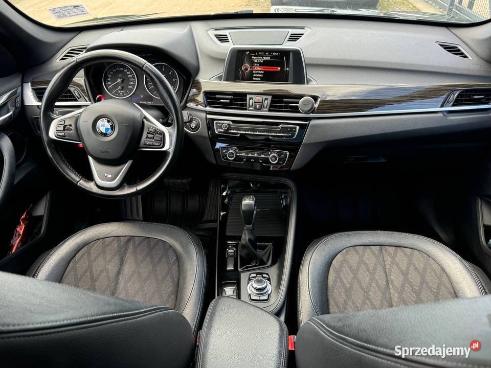BMW X1 Automat skóry panorama dach czujniki SUV Ostrów Wielkopolski
