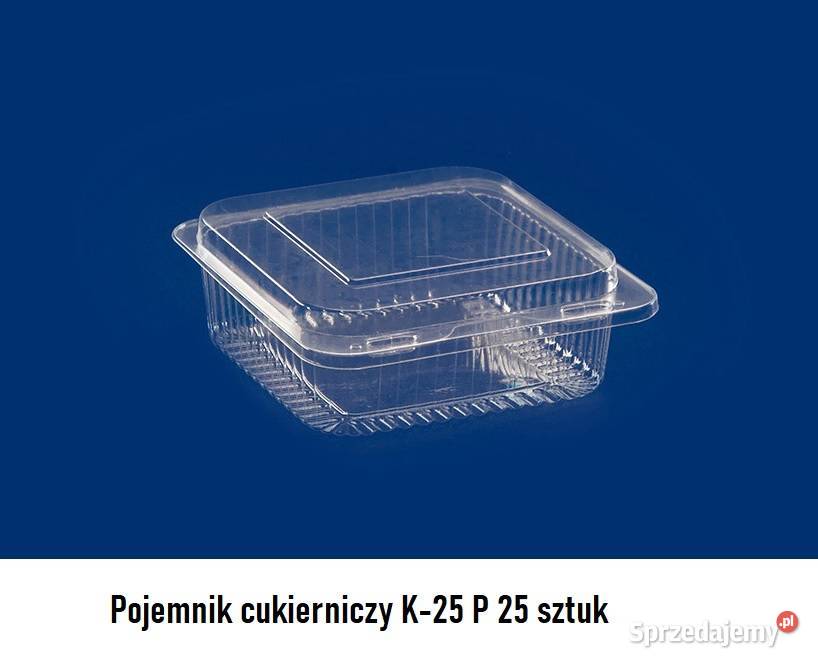Pojemnik cukierniczny K404 50 sztuk Lublin