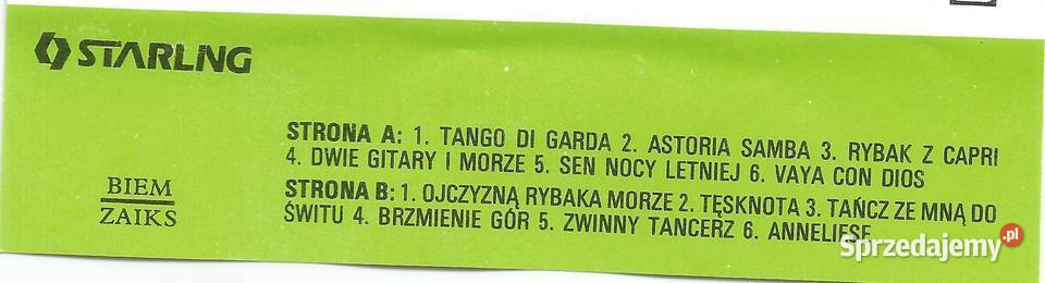 Kasety magnetofonowe kaseta Słupca