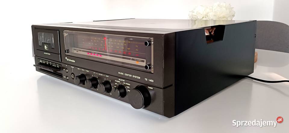 Schneider TS 1403 Gramofon Vintage Stacja Stereo Gramofony Leszno
