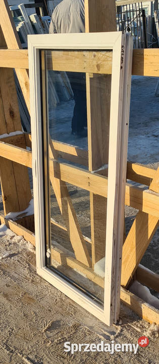 OKNA KacprzaK Witryna 61x112 FIX Używany PCV Siedlce